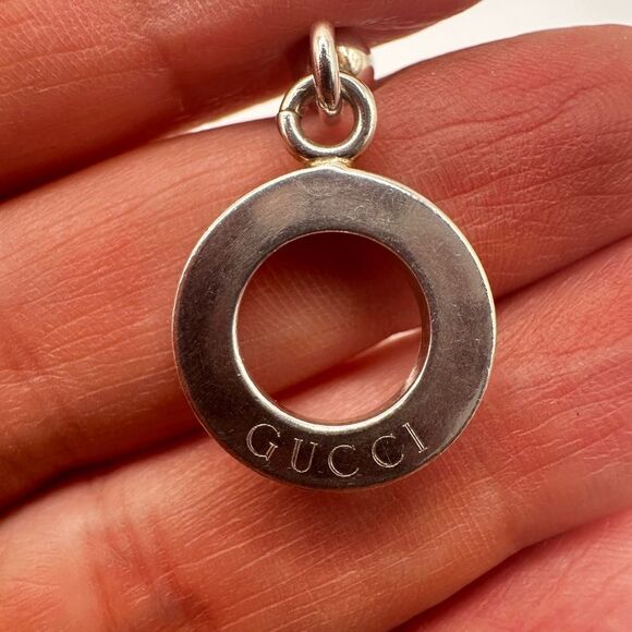 Authentic 7" Gucci Sterling Silver toggle bracelet w/ original dust bag and box! - Picture 10 of 16